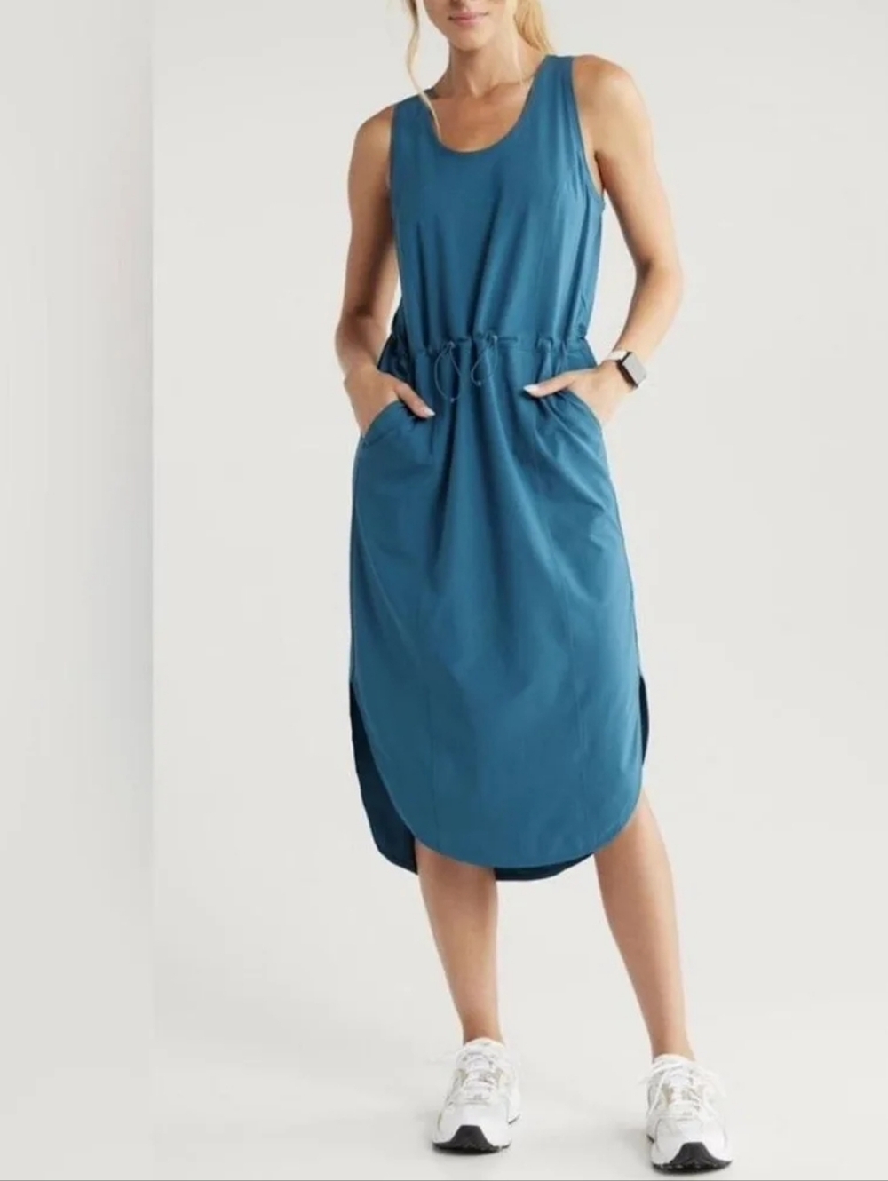 Zella In Flight Drawcord Waist Dress Size XL New Without TAGS